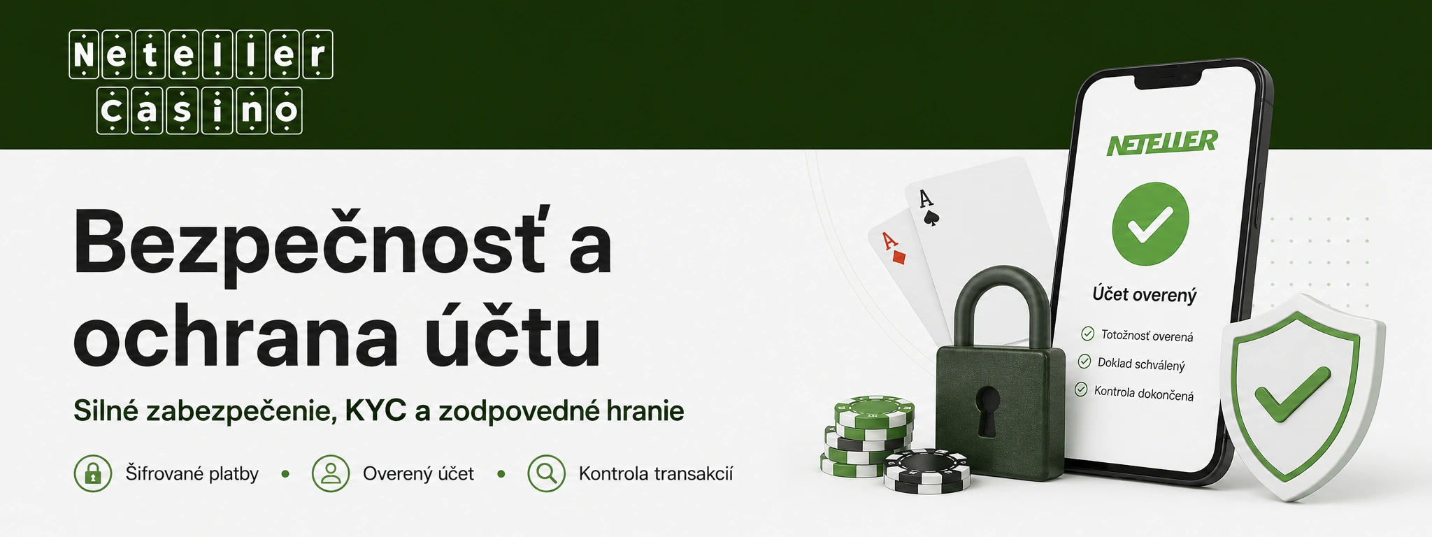 Bezpečnosť a ochrana Neteller účtu